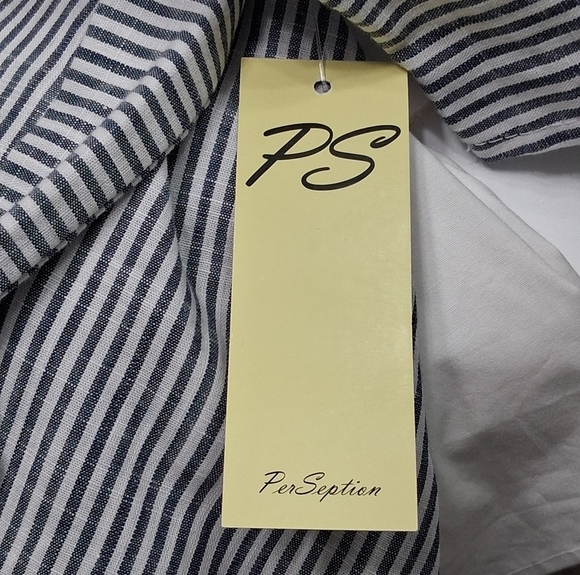 NWT Per Seption Concept Off The Shoulder Belted Blouse - Picture 9 of 9